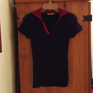Iconic Prada short sleeve sweater, 40